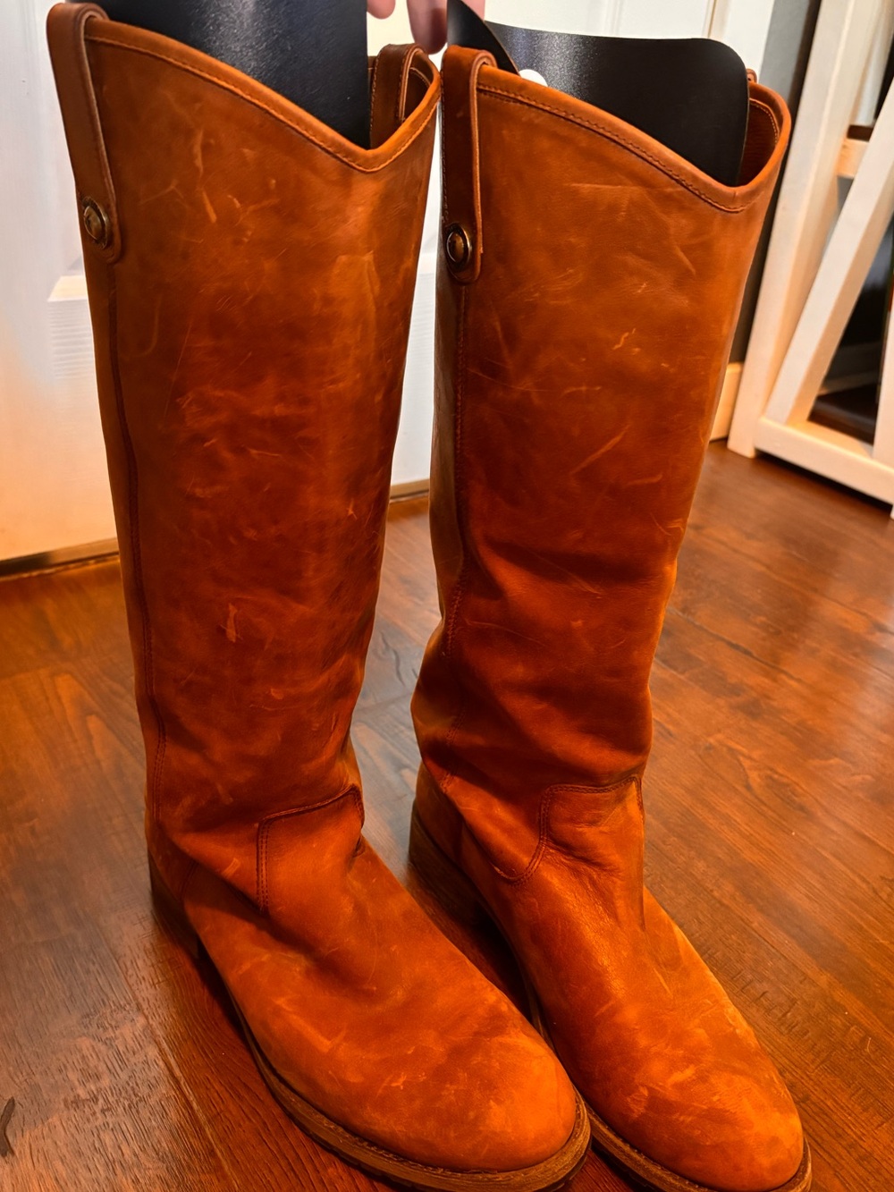 Frye leather riding boots